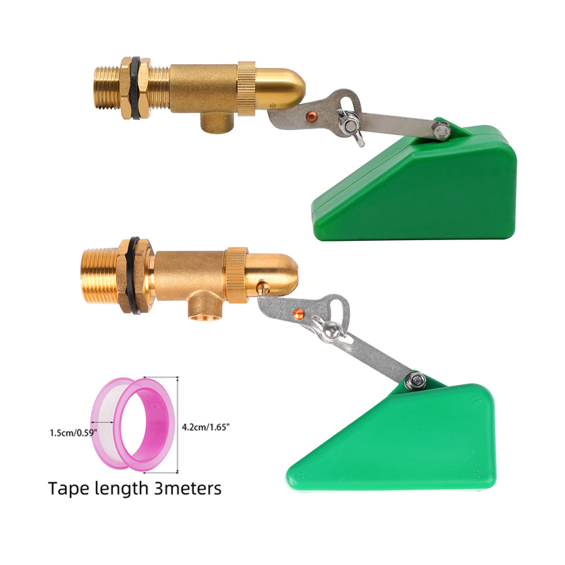 Float Ball Valve - Zawór pływakowy miedziany do wody 1/2
